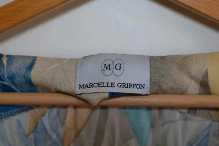 C35 robe imprimé Marcelle Griffon 38 - photo numéro 3