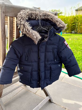 Manteau Cyrillus bleu marine