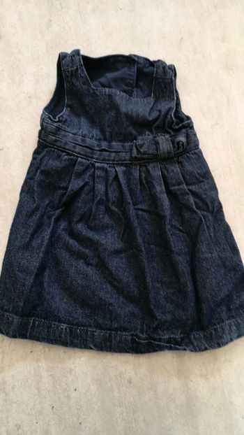 Robe jeans avec doublure