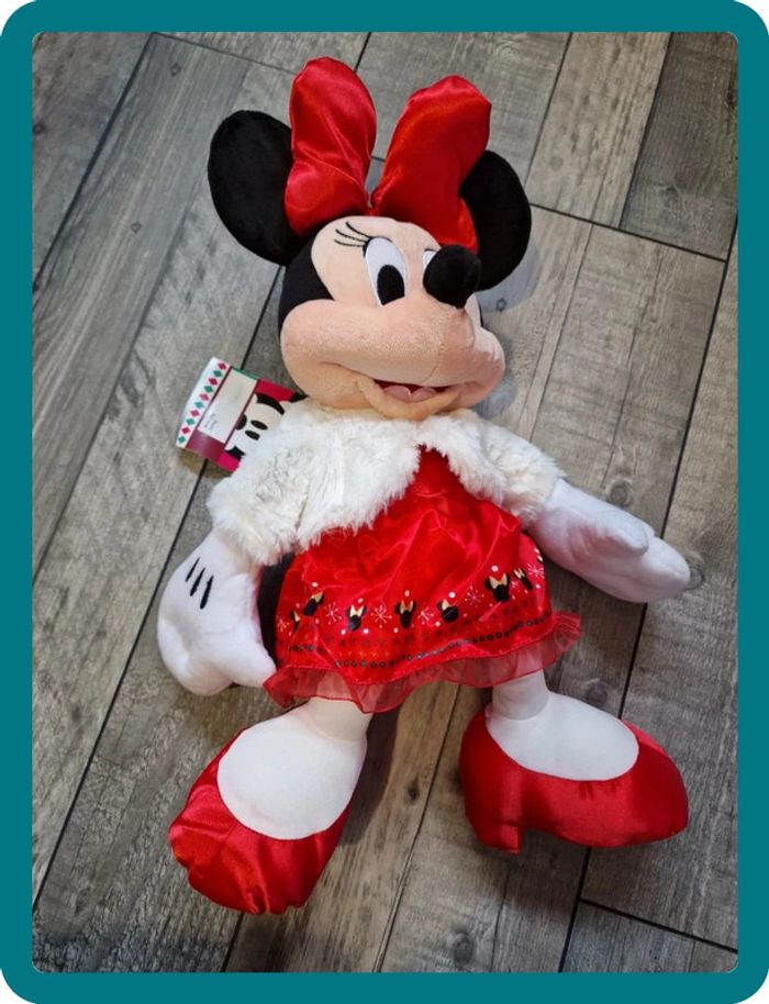 Peluche Noël Minnie