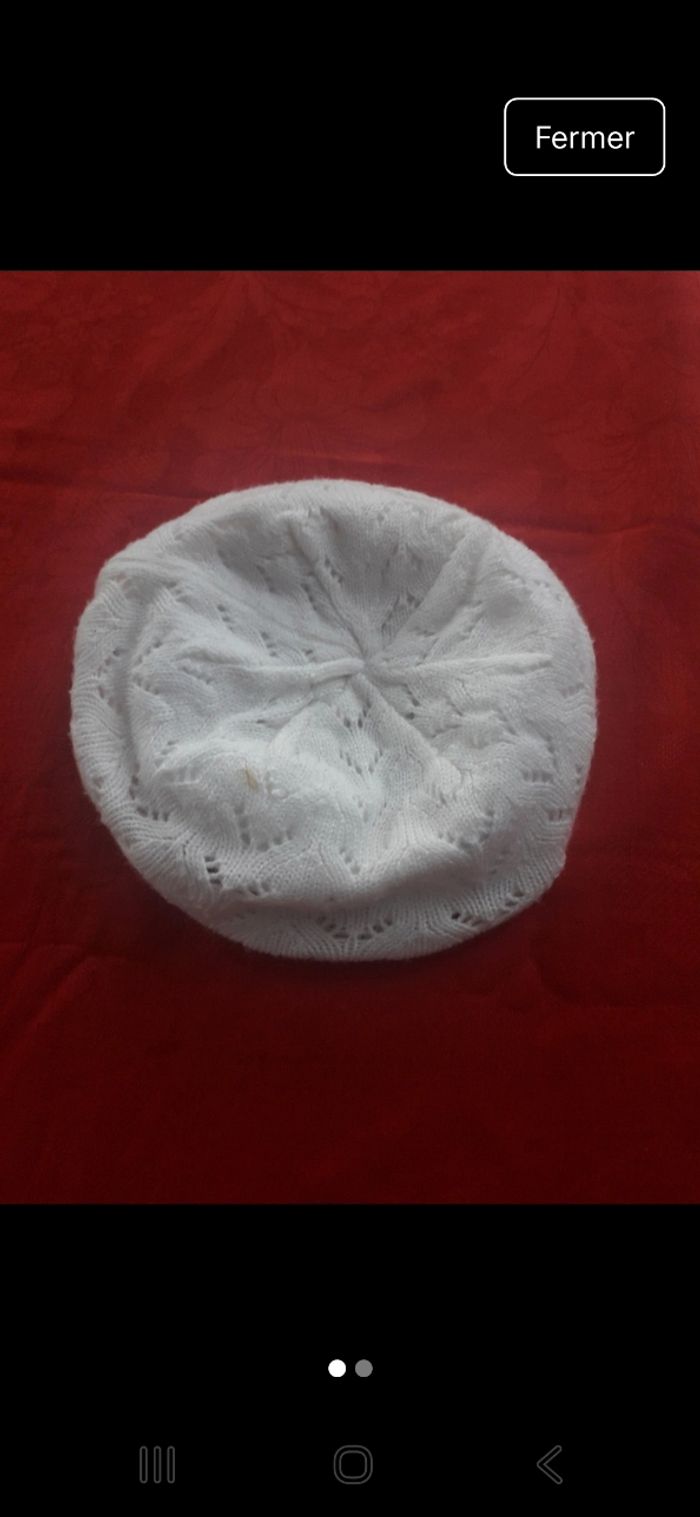 Béret filles T3 48 cms  sergent major