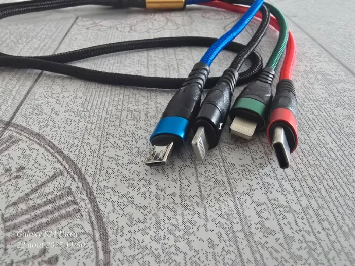 Câble de charge multi-support - photo numéro 6