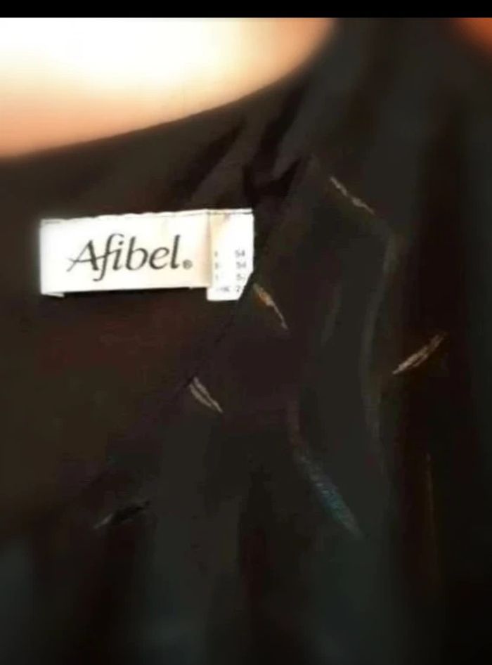 Robe noire en voile - Afibel - 54 - photo numéro 3