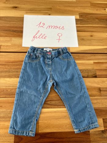 Pantalon jean léger