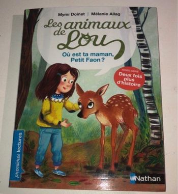 Livre Les animaux de Lou : Où est ta maman petit faon ?
