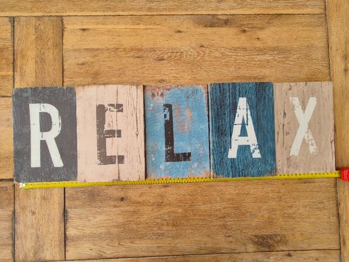 Décoration mural tableau "Relax"