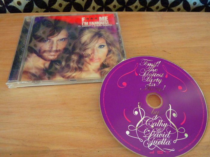 David guetta album I'm Famous CD musique TBE