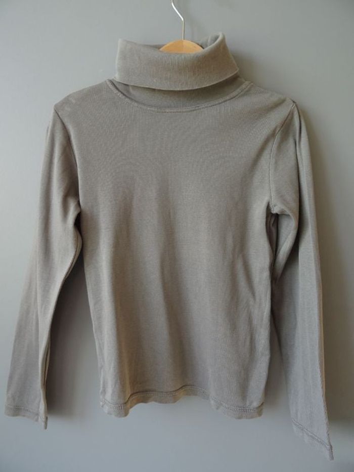 Sous-pull col roulé gris