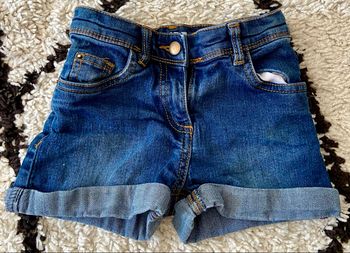 Short jean bleu 4 ans 