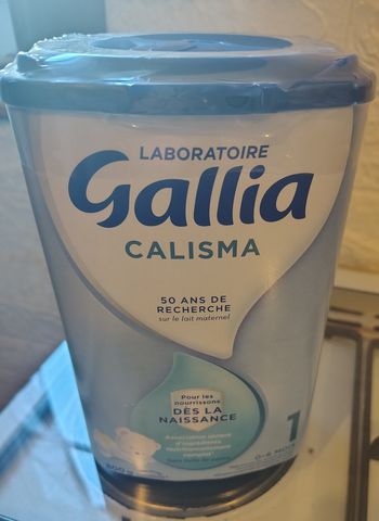 Boite de lait Gallia