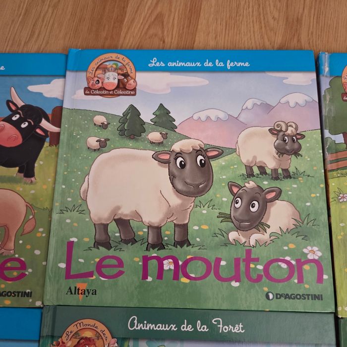 Livre enfant atlas les animaux documentaire lot ou unité - photo numéro 3