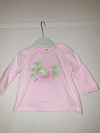 T-shirt rose Zeeman 6 mois
