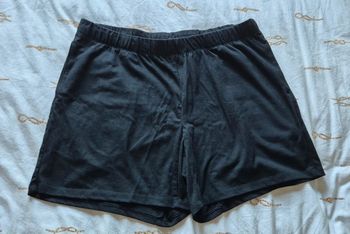 Short noir homme Taille XL élastique
