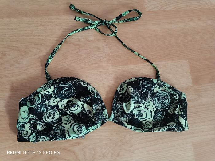 Haut maillot de bain à motif 90B ( bretelles amovibles)