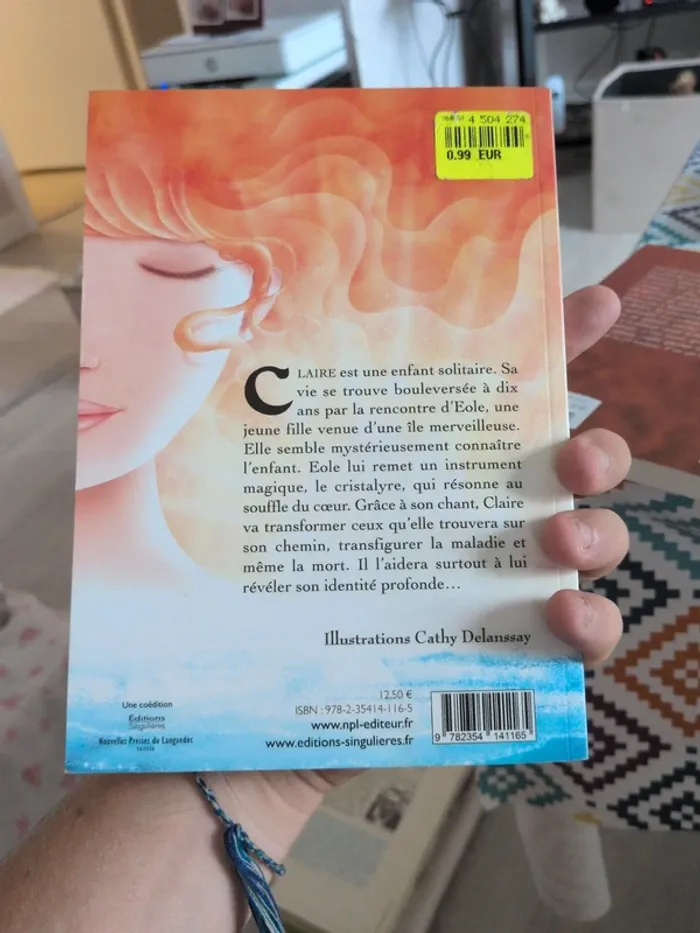 Livre Claire et le cristalyre - photo numéro 2