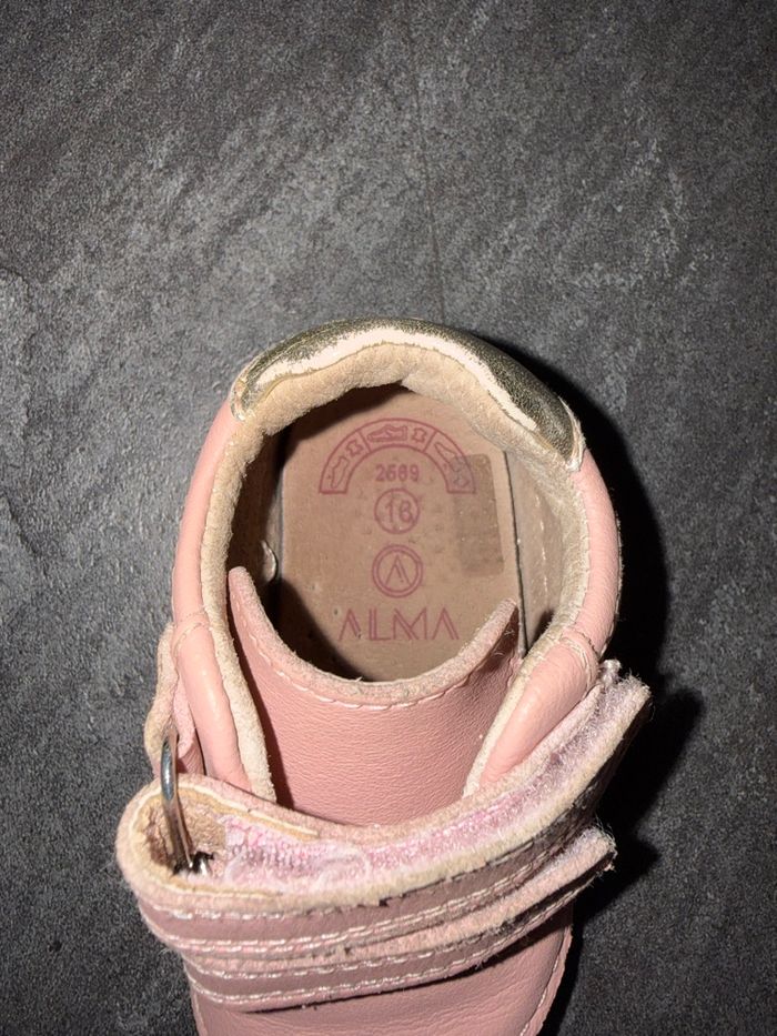 Chaussures premiers pas bébé fille - photo numéro 4