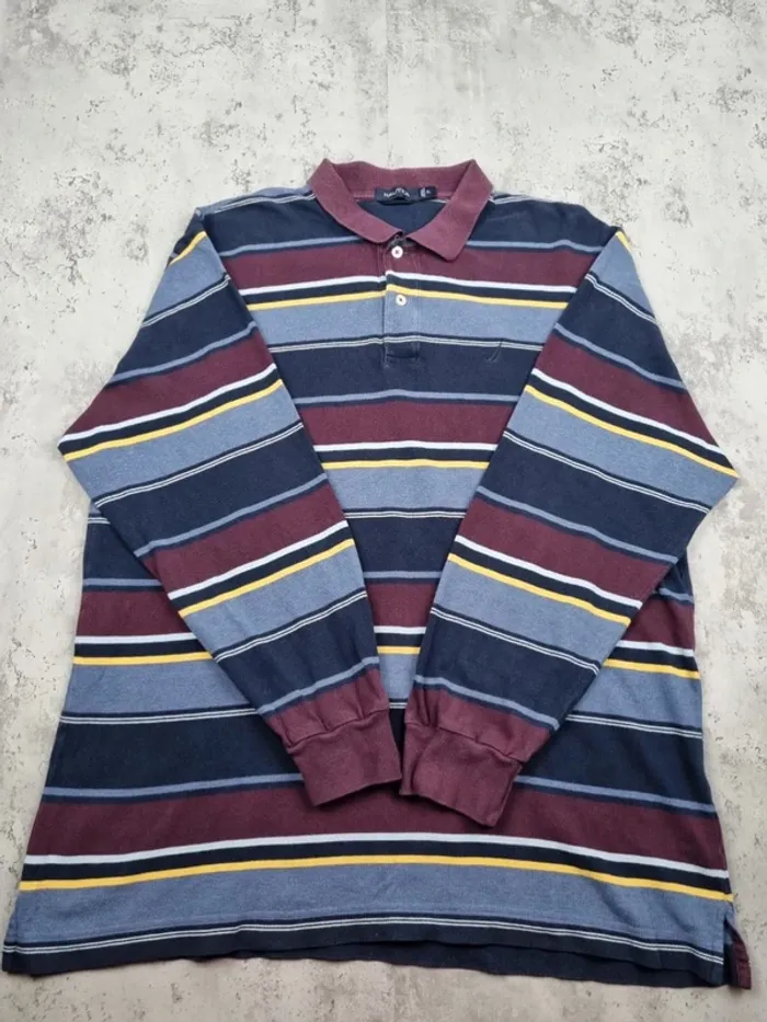 Polo manches longues Nautica XL Hommes - photo numéro 3