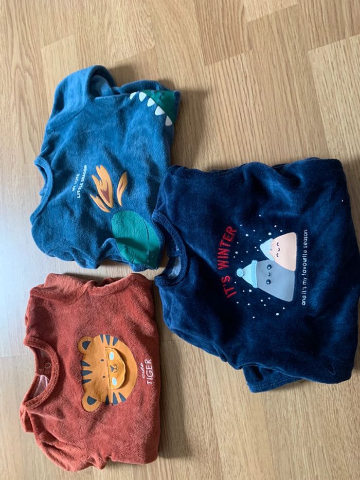 Lot de 3 pyjamas ML