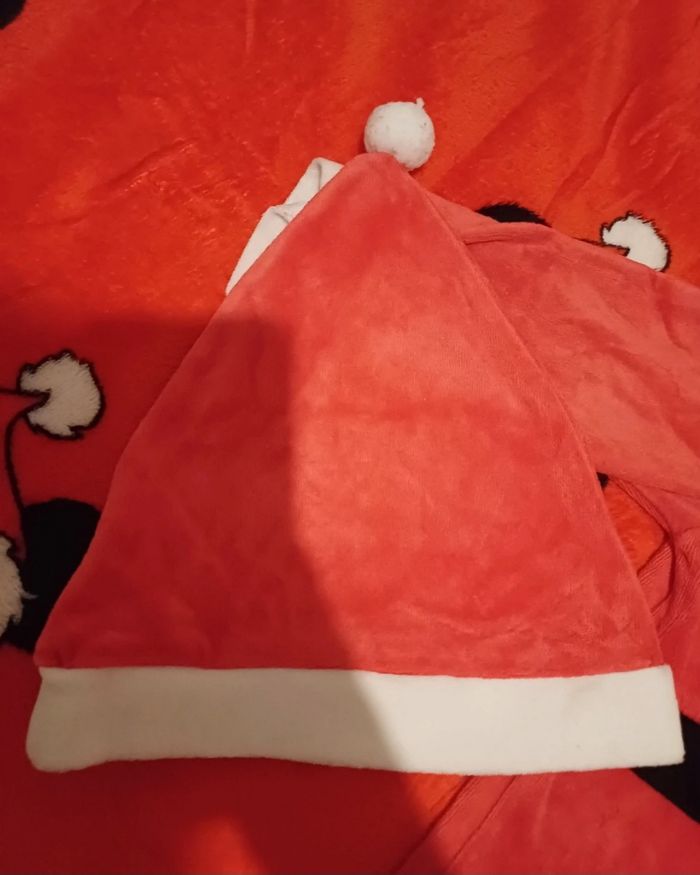 🧸Pyjama de Noël 1 pièce + bonnet taille 36 mois Mots d'enfants - photo numéro 5