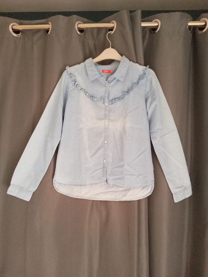 Chemise bleu clair