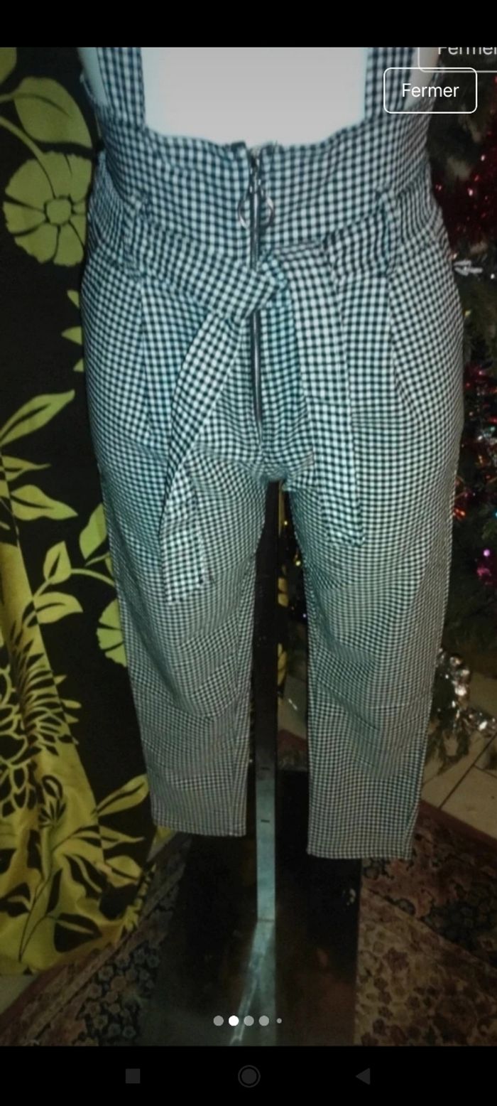 Très beau pantalon salopette f39 - photo numéro 2