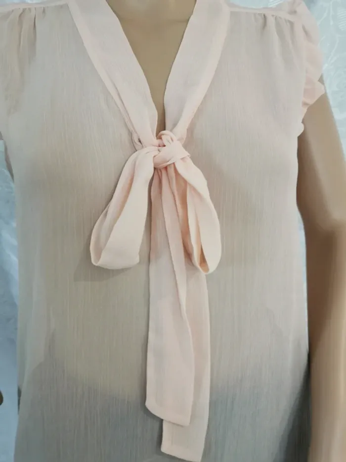 Top fluide. Rose pâle. Taille 38.Atmosphere - photo numéro 2