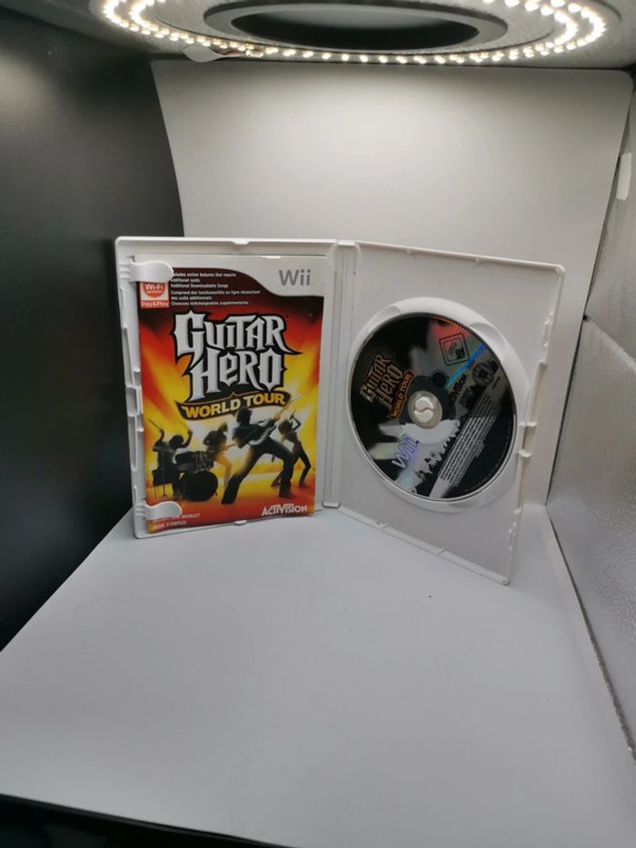 Jeux nintendo wii guitar hero world tour - photo numéro 3