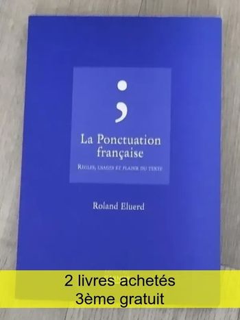 Livre la ponctuation française de Roland Eluerd