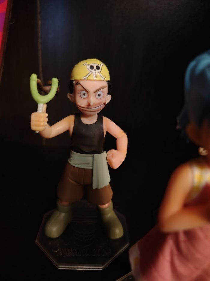 Lot de 4 figurines One Piece non officielles style Portrait of pirates (Usopp, Vivi, Franky, Nojiko) - photo numéro 4