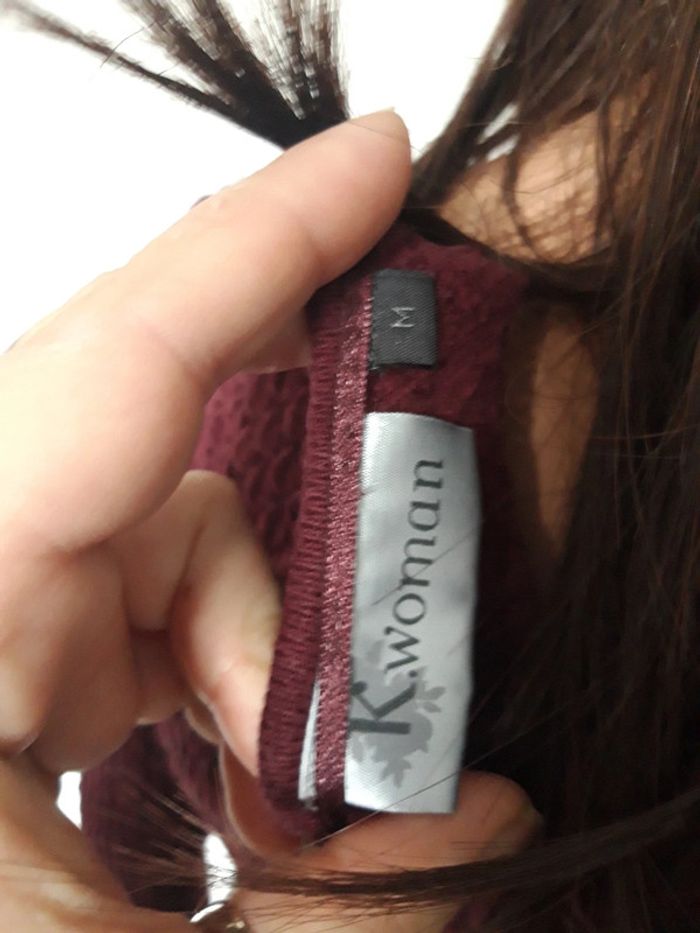 Robe d'hiver Kiabi (bordeaux), M / 38 / 10 - photo numéro 4