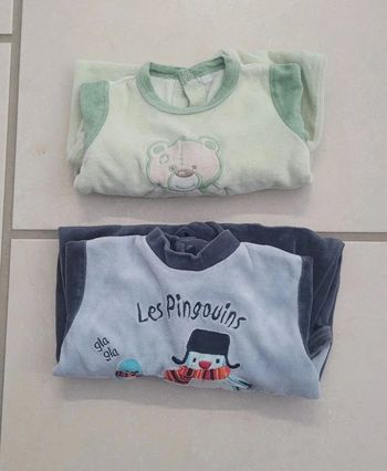 Lot pyjamas 3 mois