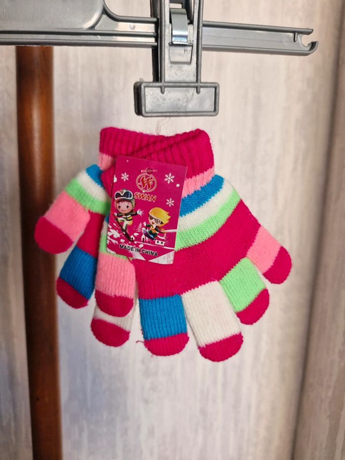 Gant enfant Taille unique Swan Acrylique Spandex