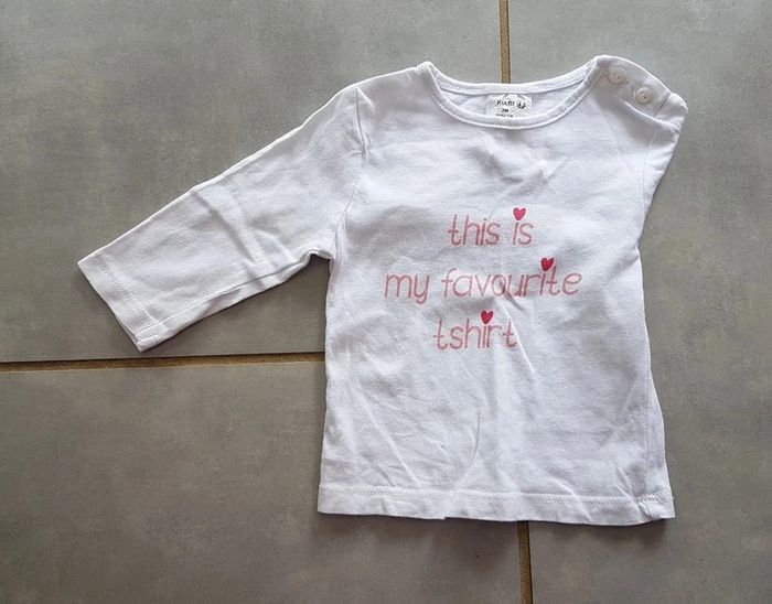 T-shirt ML 3 mois