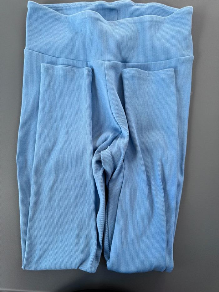 legging de sport femme bleu - photo numéro 3