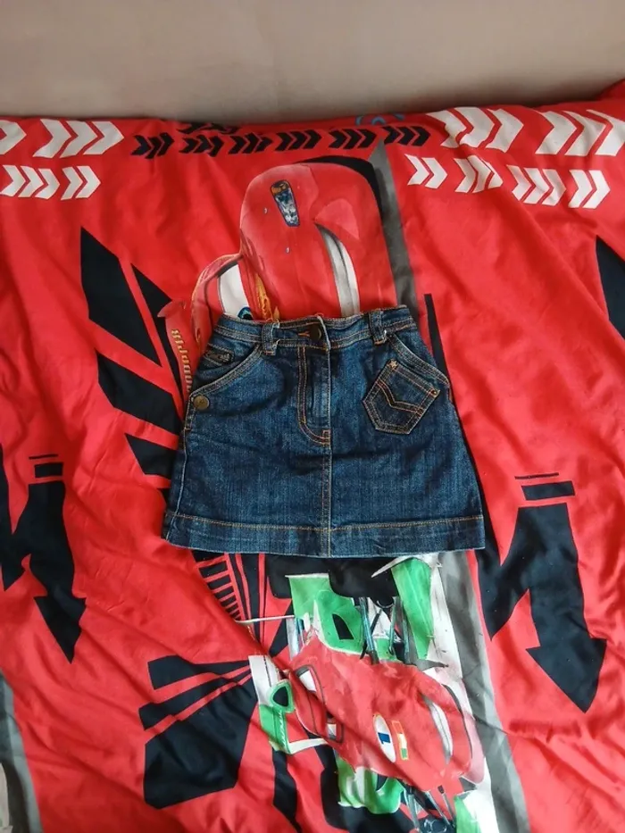 Jupe en jean Okaïdi taille 6 ans