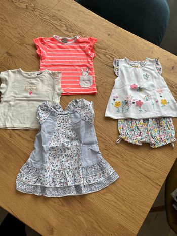 Lot de vêtement été fille ⅓ mois