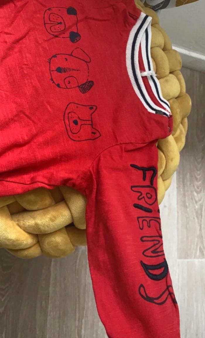 Tee shirt manches longues 9 mois orchestra - photo numéro 2