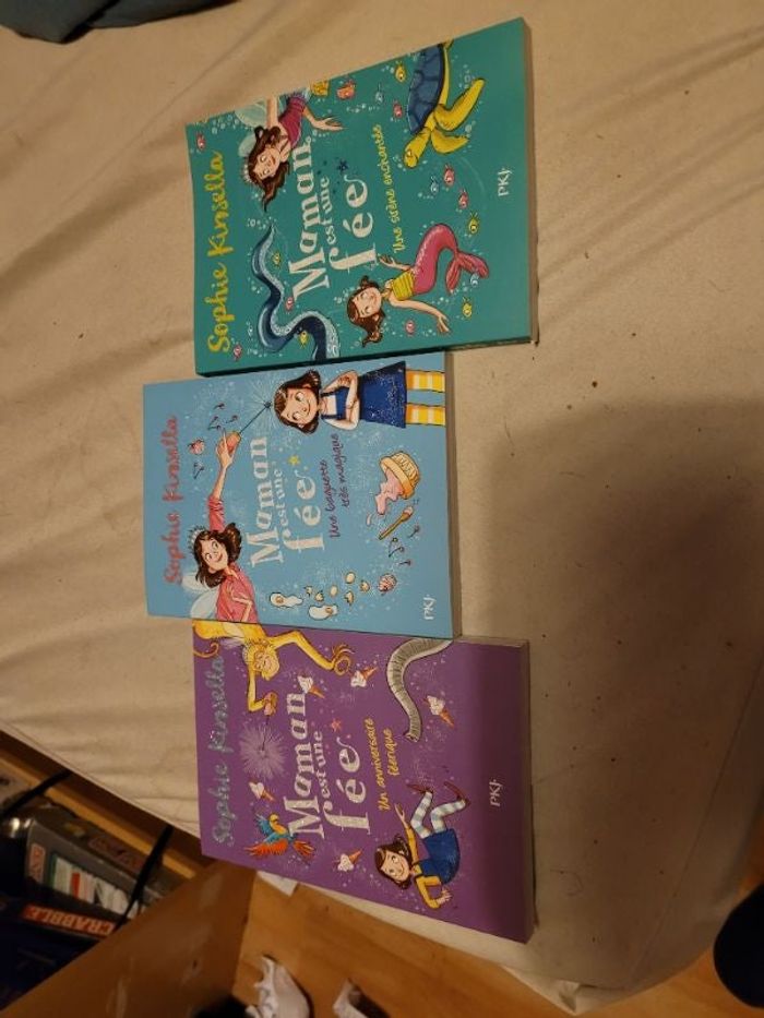 Lot de 3 livres maman est une fee