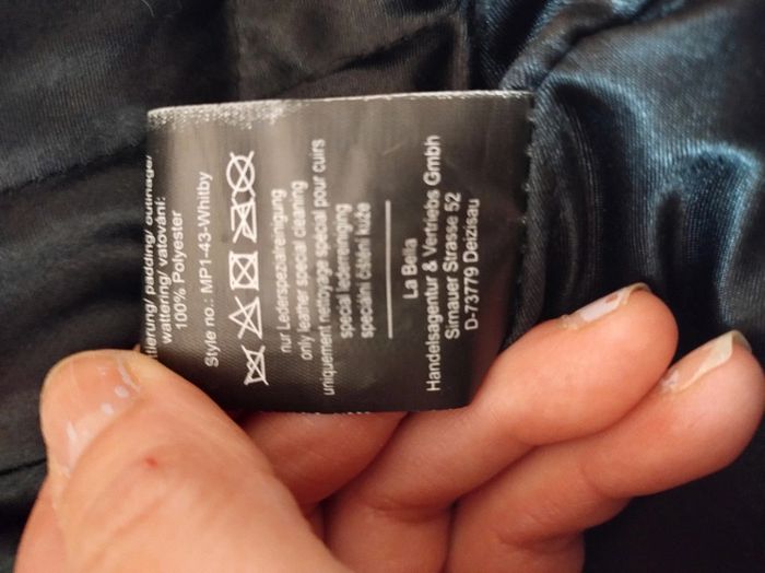 Veste longue bi matière cuir Maze - photo numéro 7