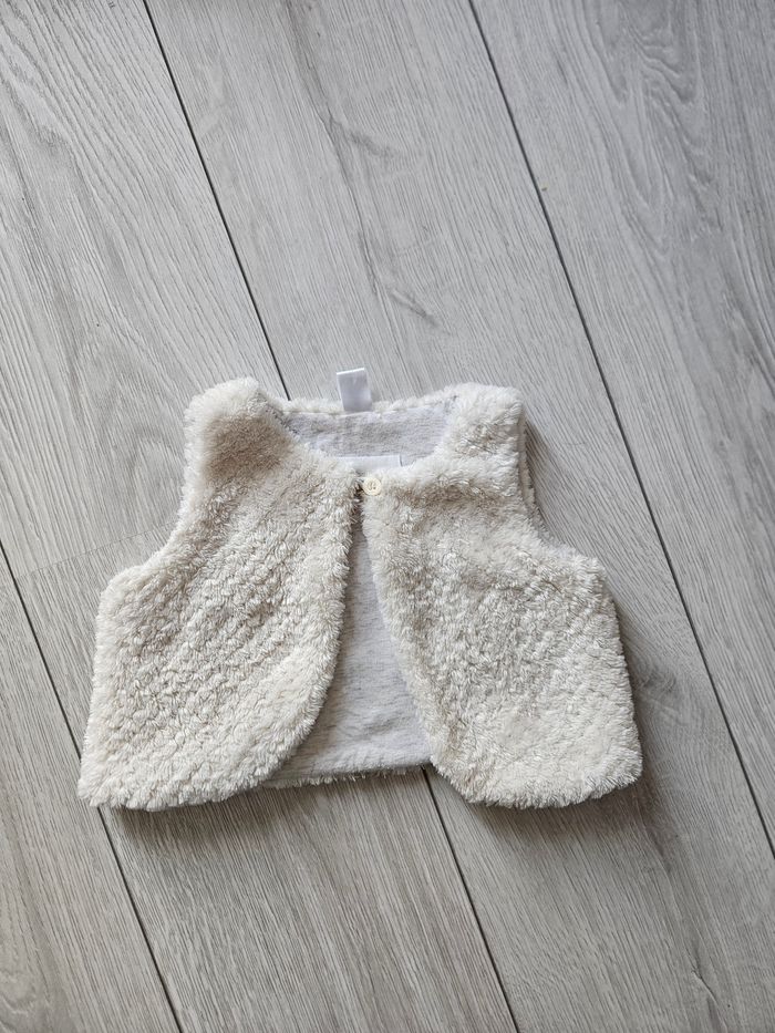 Gilet poil 18 mois