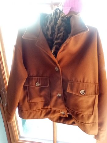 Manteau hiver marron neuf