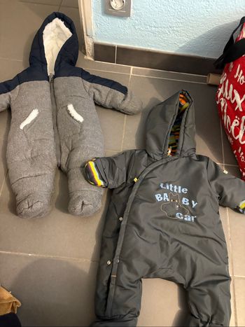 2 Combinaison bébé garçon