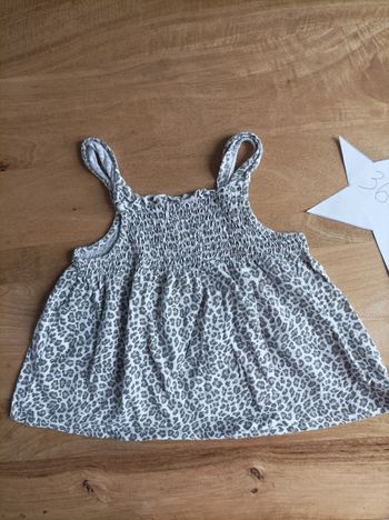 Débardeur léopard 3 ans