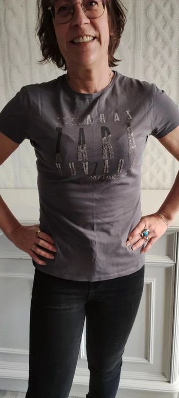 T-shirt zara basique t40