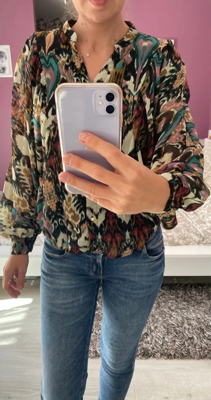 Blouse chemisier nafnaf 34 - photo numéro 4