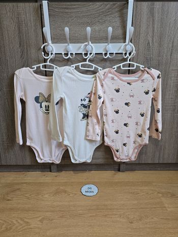 Vêtement Bébé Fille - Lot de bodies Minnie  - Disney - 36 mois 92 cm