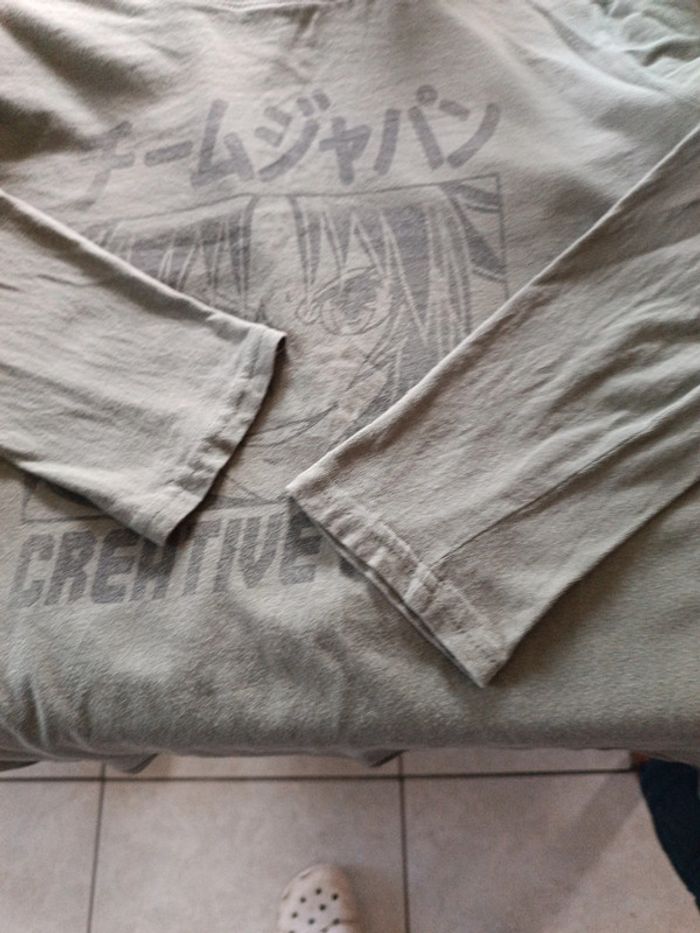 T-shirt kaki La Halle 14A - photo numéro 6