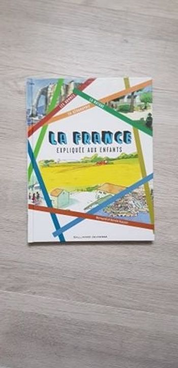 Livre d'apprentissage "La France expliquée aux enfants"