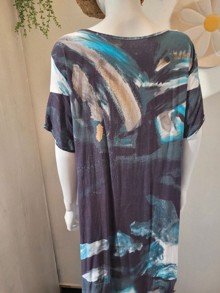Robe longue bleue - photo numéro 7
