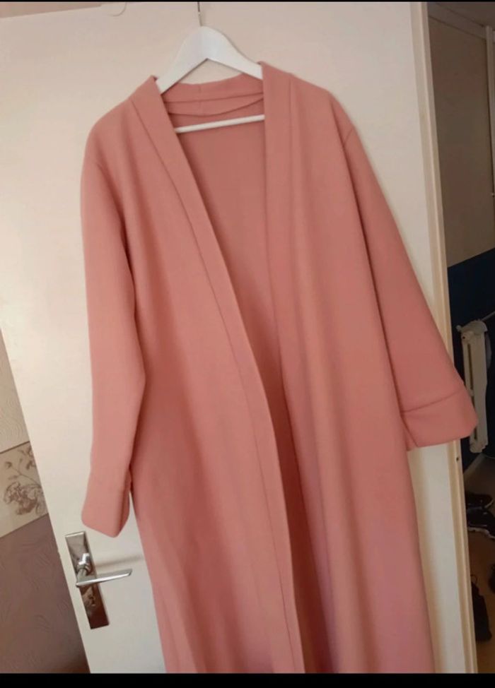 veste longue rose - photo numéro 2